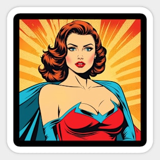 Pop -  Super Woman Sticker